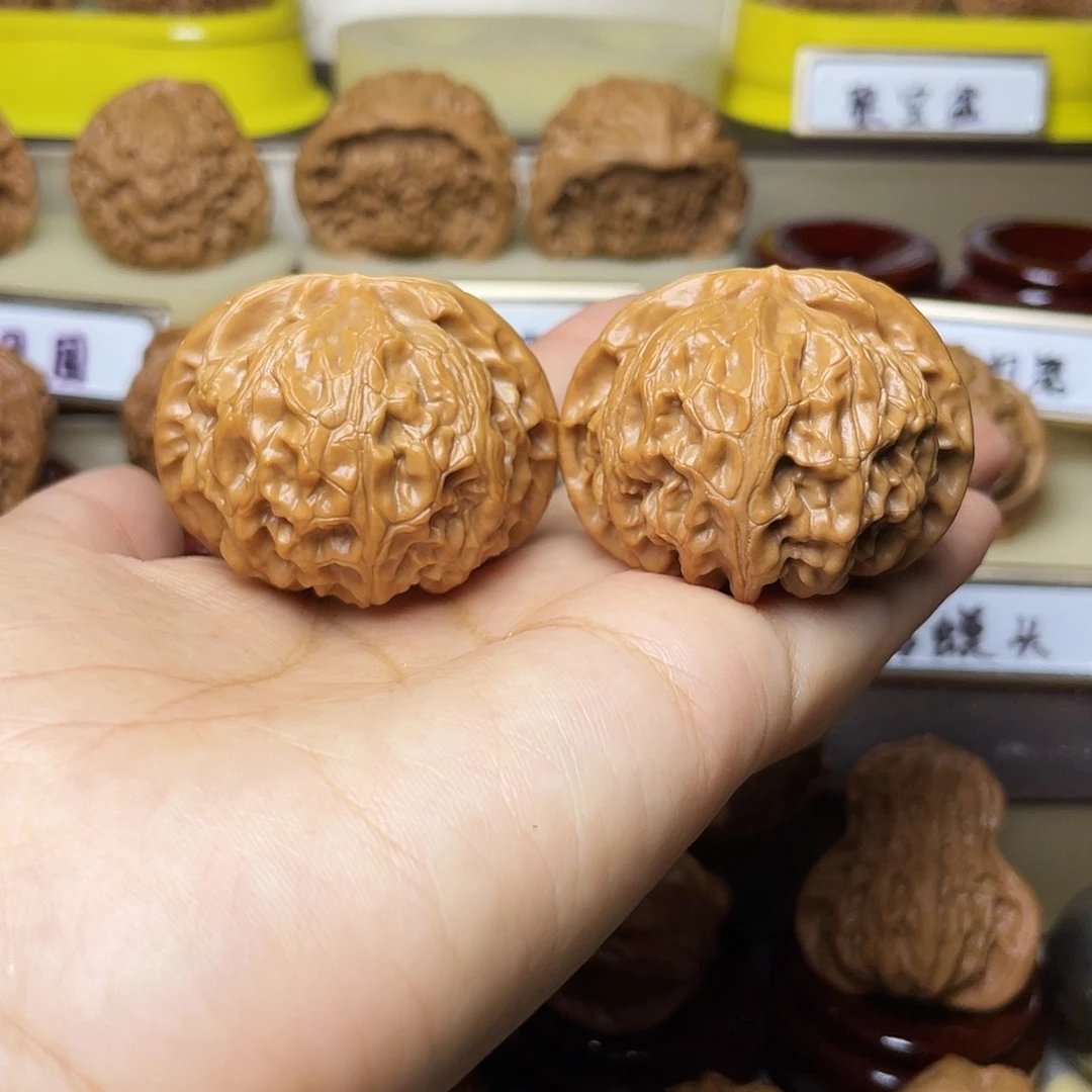 把件文玩核桃禹**州宫灯43左右
