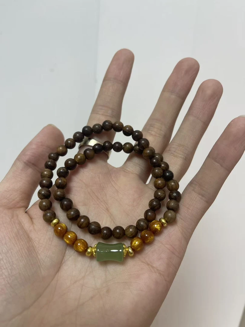 花梨双圈手串（无礼盒）