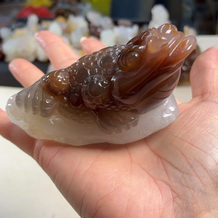 玛瑙/玉髓未镶嵌吊坠(不含链)