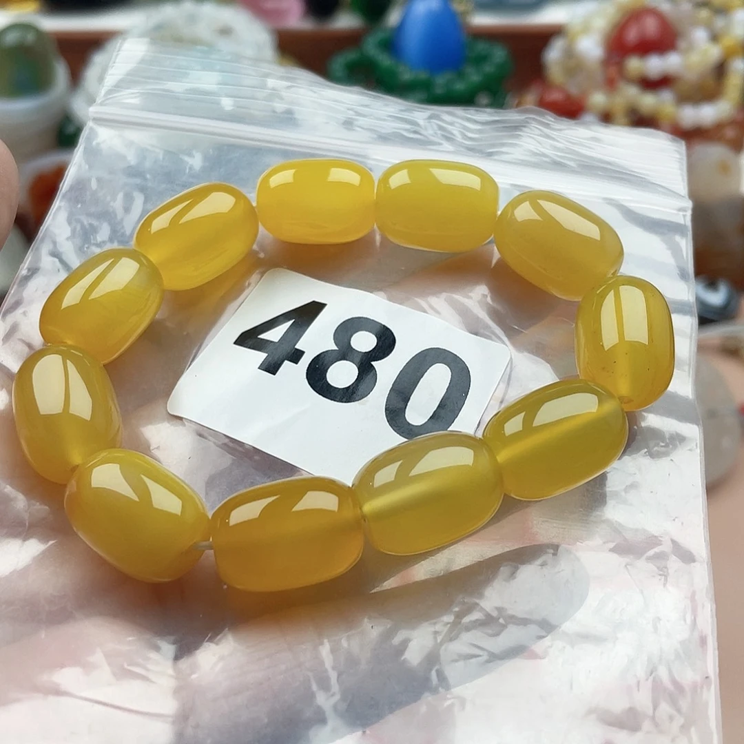 合金颈饰玛瑙/玉髓曼**华
