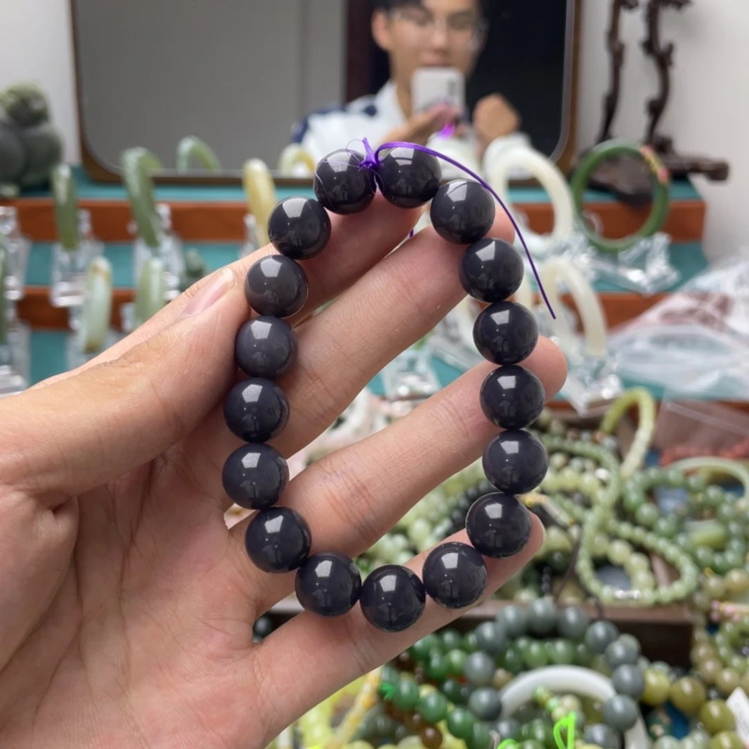 火***地手链未镶嵌和田玉