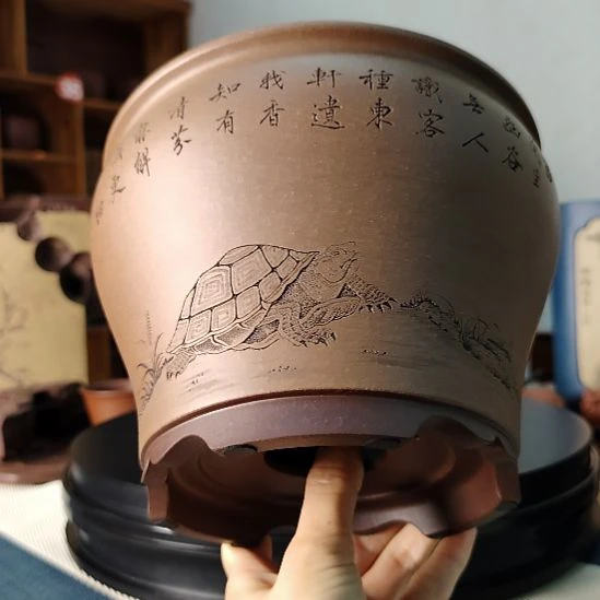 才***宙全手工制作圆盆兰花专用