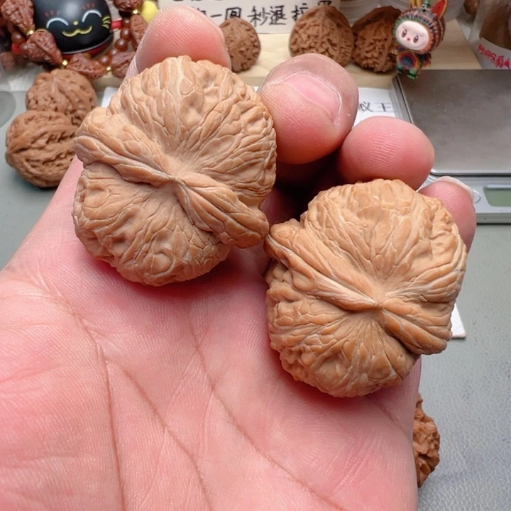 吊坠文玩核桃41尺全品元宝