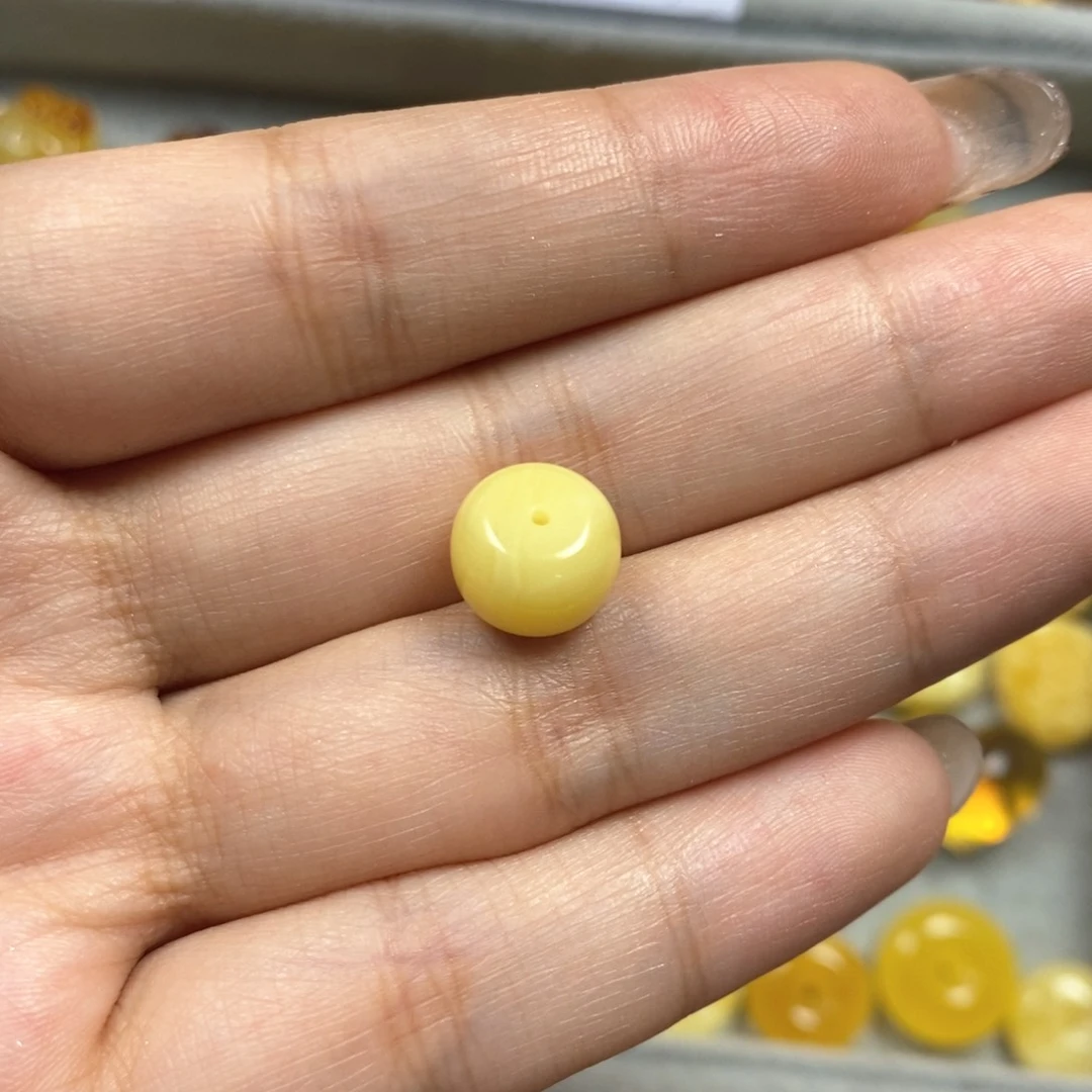 未镶嵌颈饰蜜蜡老型珠