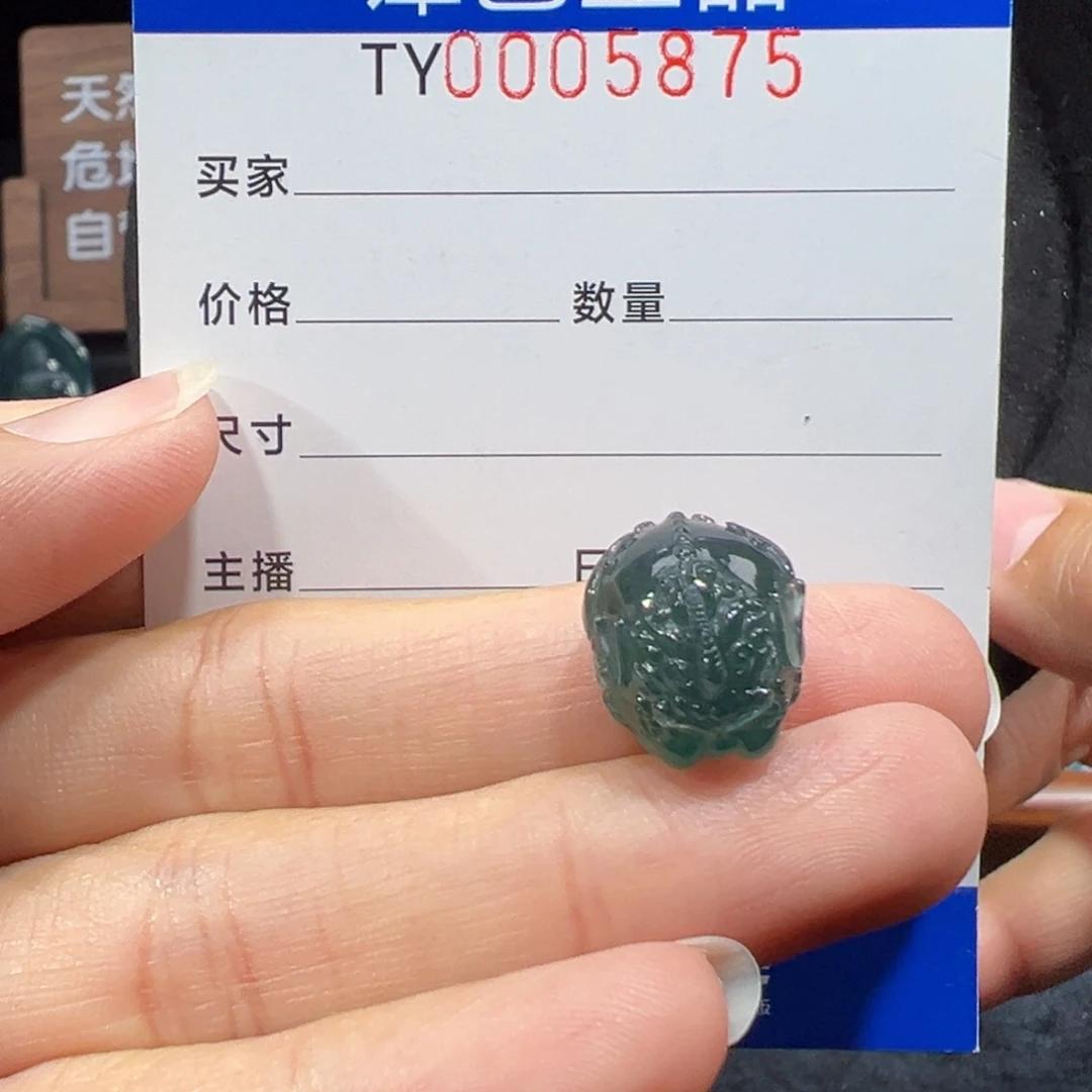 翡翠未镶嵌颈饰5875