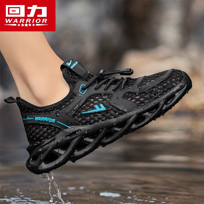 回力男鞋2025新款夏季透气网面运动椰子轻便软底跑步镂空网孔网鞋