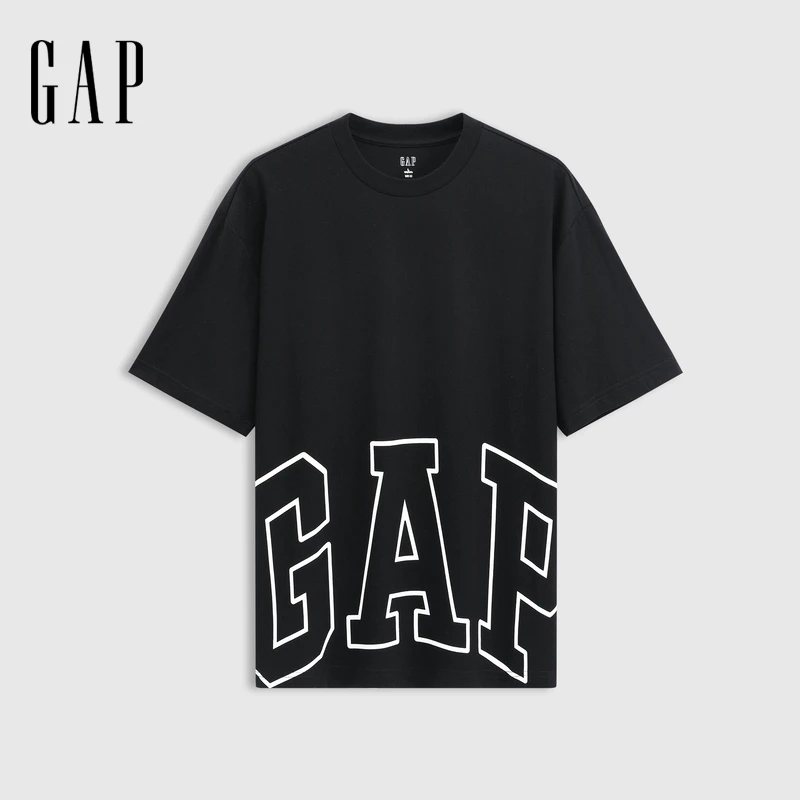 【成毅代言】Gap男女装2025夏季新款大logo休闲短袖T恤729136