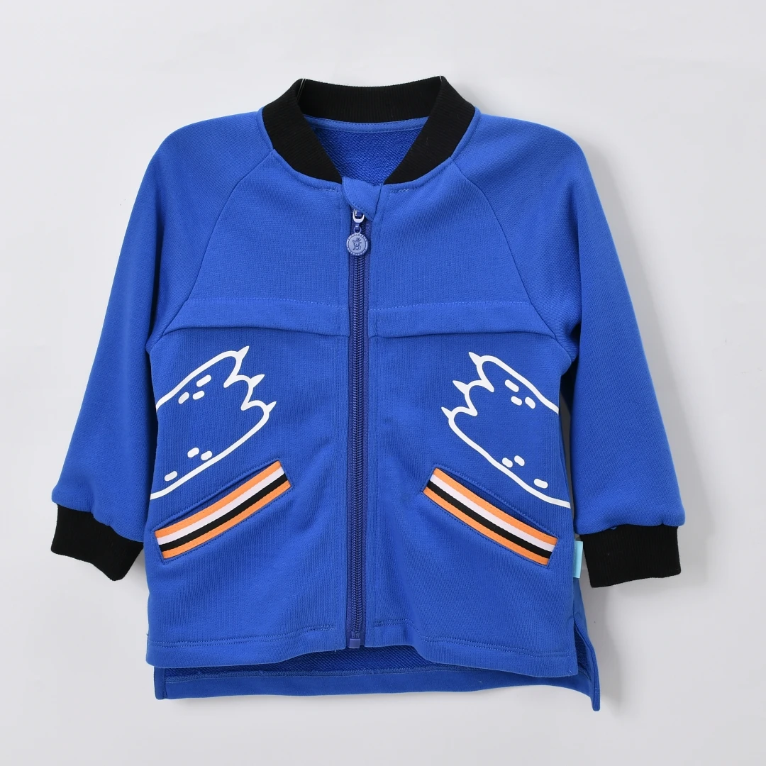 【2件26】童装春秋款针织立领外套8031501