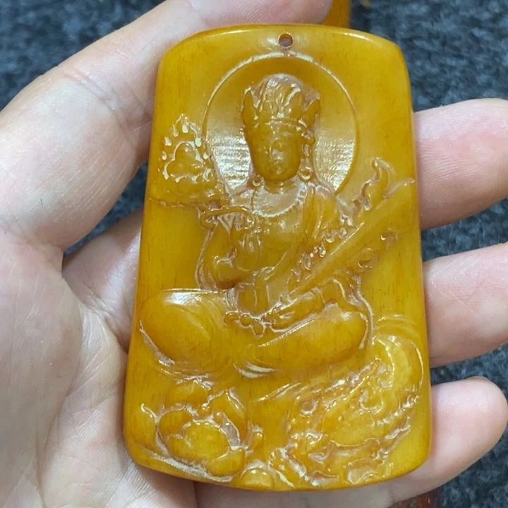 滴血莲花菩提吊坠