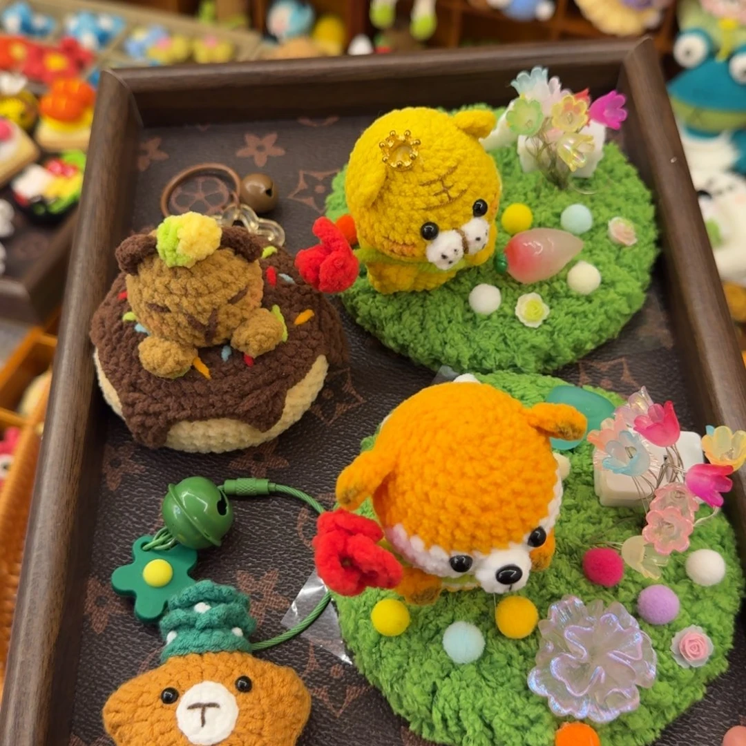 针织品毛线手工编织成品