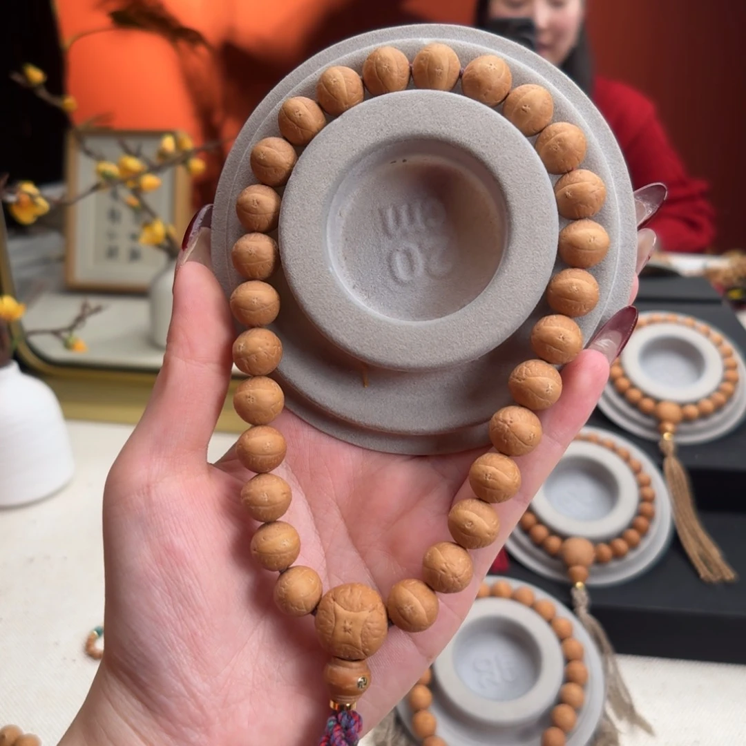 凤眼菩提手串林**_11.5mm铁籽手持27颗新籽