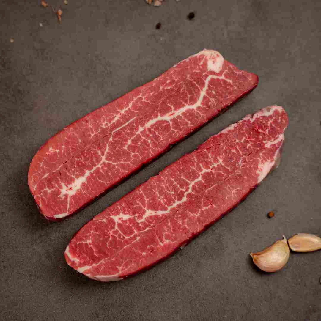 原切牛排超吉火【撒撒米】澳洲纯血安格斯谷饲M5牛排 烤肉 顺丰冷链