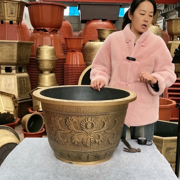 圆盆古铜六零两个