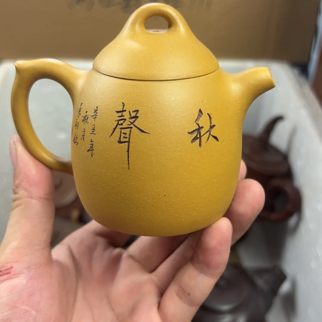 紫砂茶壶宜兴原矿紫砂壶160毫升容量