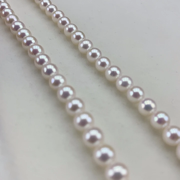 淡水珍珠银S925镶嵌颈饰7➕极光炫彩高品毕业级