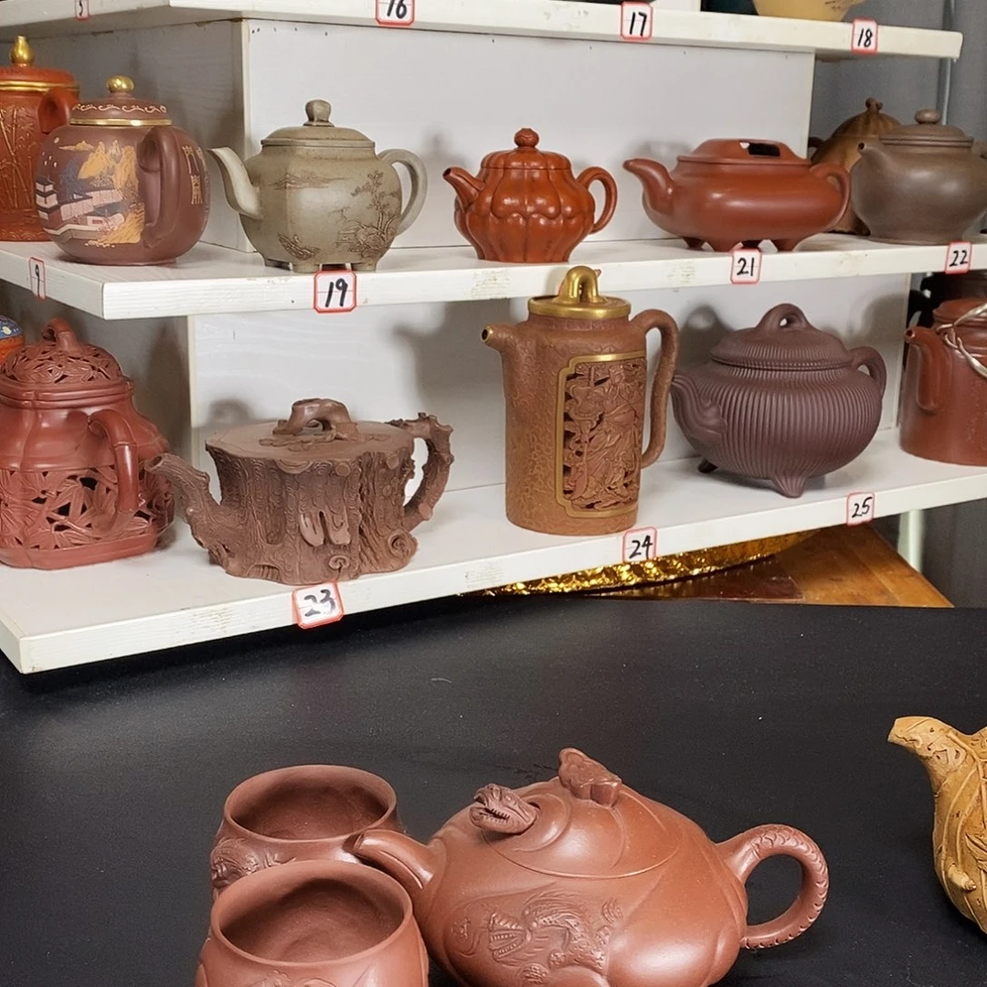 月***光紫砂茶壶原矿紫砂壶