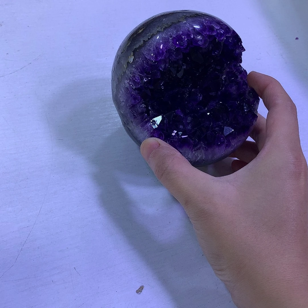 未镶嵌大型摆件（非配饰）紫晶