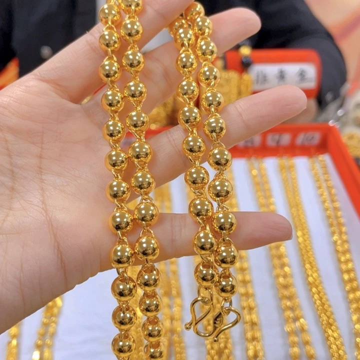 合金合金卡8圆珠单链一条