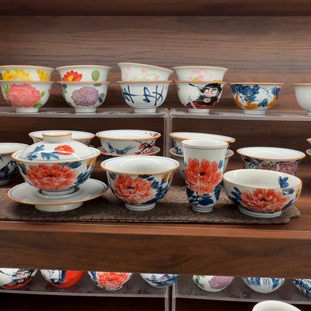 梦墨堂纯手绘釉下彩