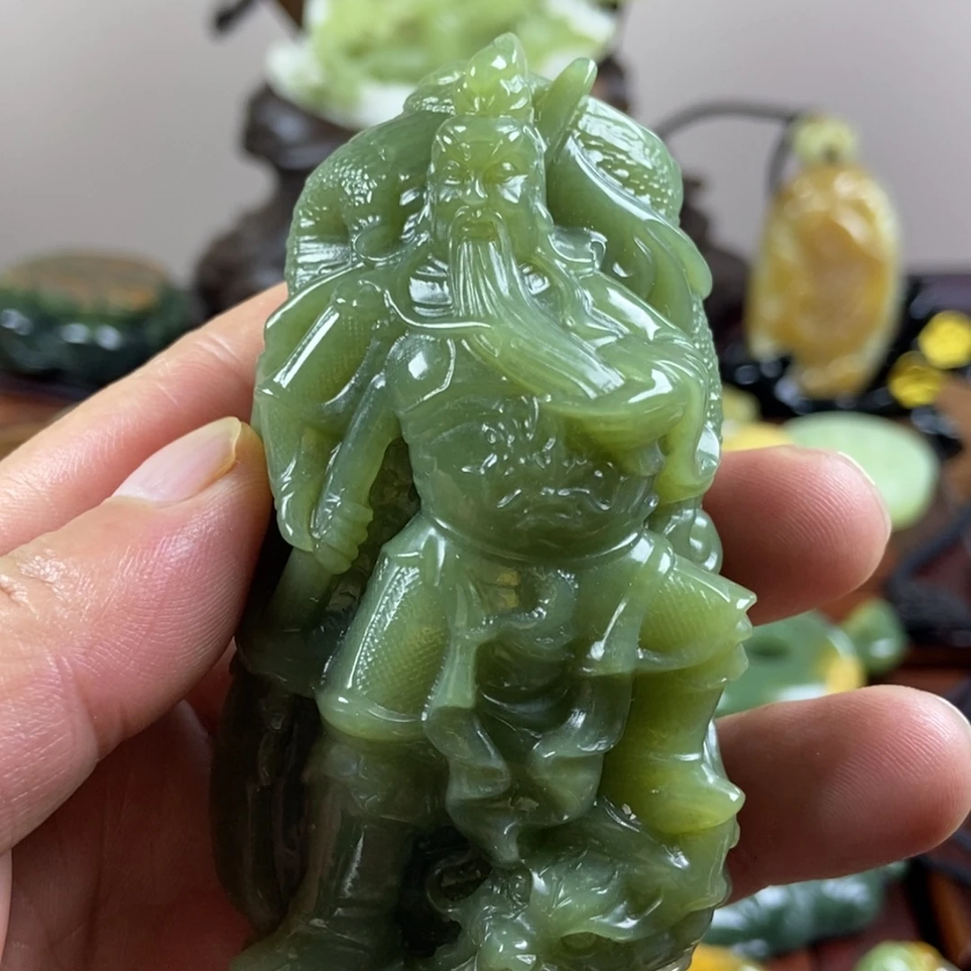 未镶嵌岫岩老玉（透闪石质玉）珠宝奇石