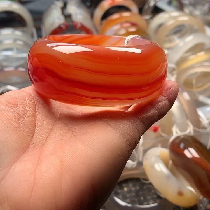 玛瑙/玉髓未镶嵌手镯