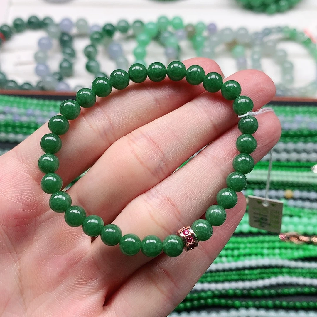 未镶嵌手链翡翠手链