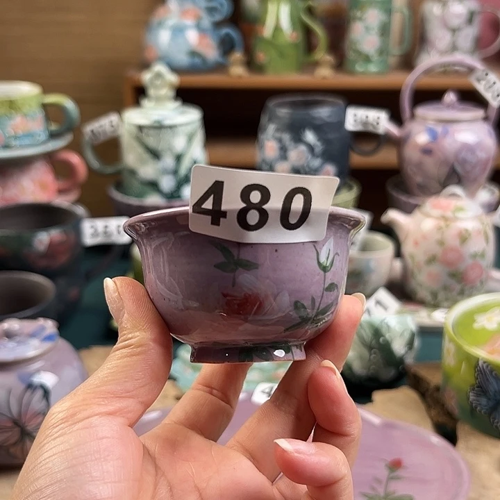 景德镇陶瓷手绘作品480大瑕