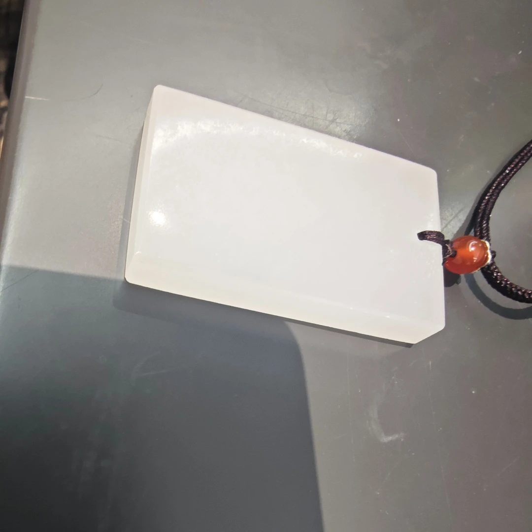 天然白色无事牌   多样性发一