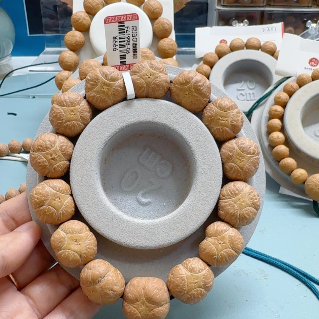 K***1手串凤眼菩提19mm麒麟85@F41998