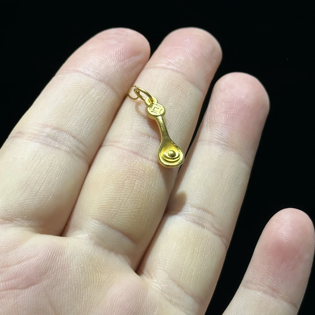 足金999 金汤勺滴流 1.021