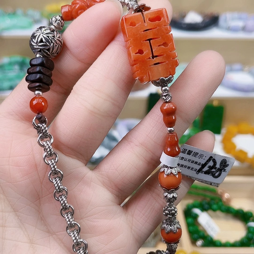 翡翠未镶嵌手链手链