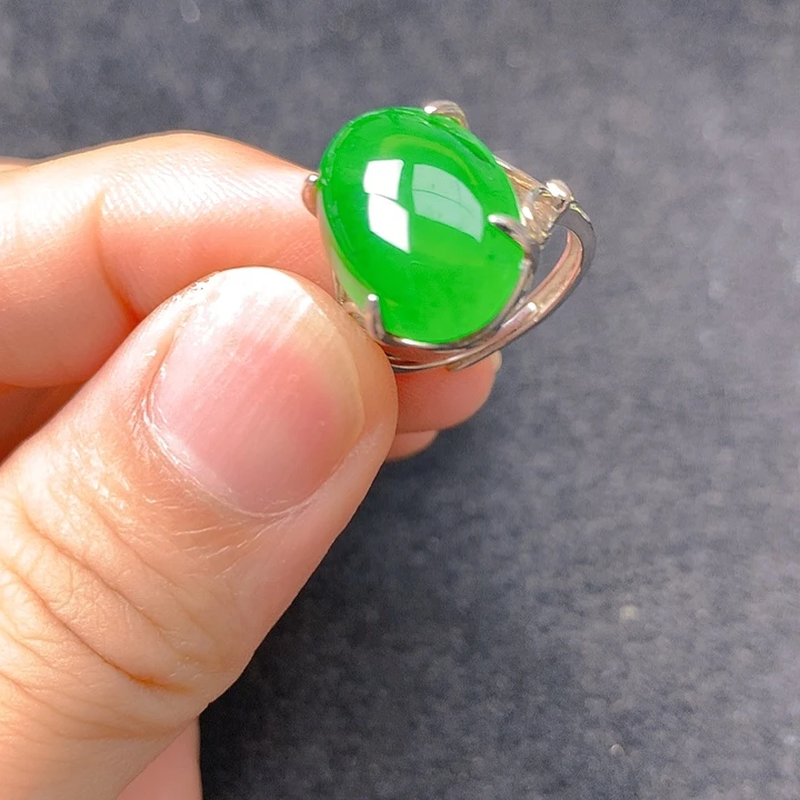 翡翠银S925镶嵌颈饰