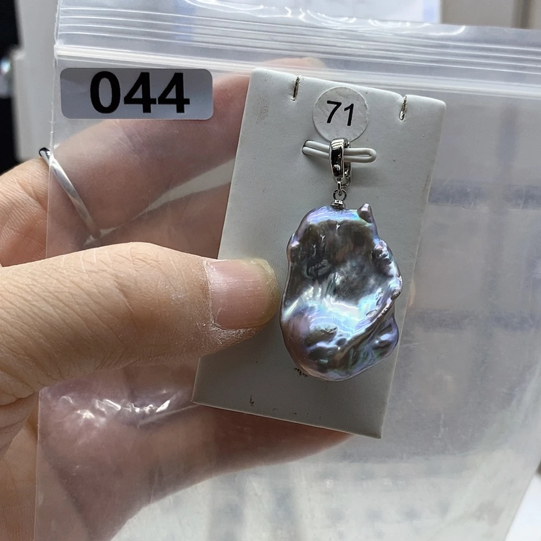 颈饰合金淡水珍珠