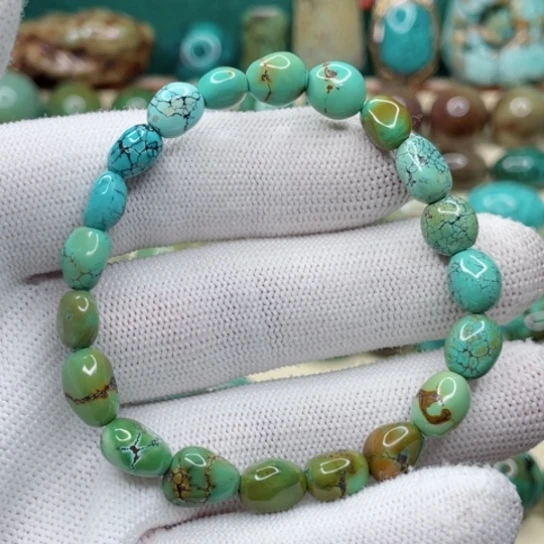 未镶嵌绿松石珠宝奇石