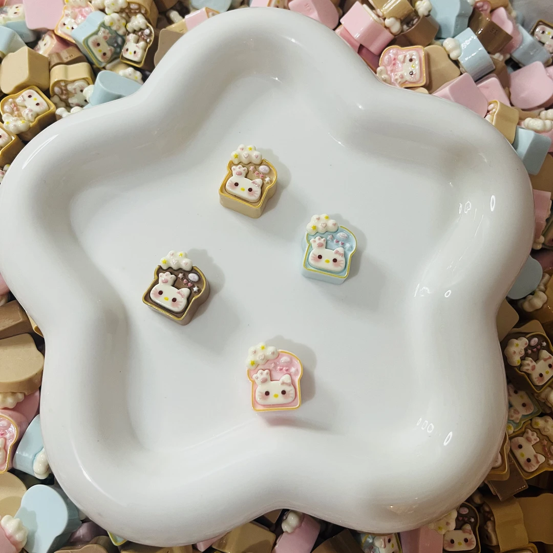 【予恒定制—吐司面包KT】仿真diy树脂配件小摆件奶油手机壳材料