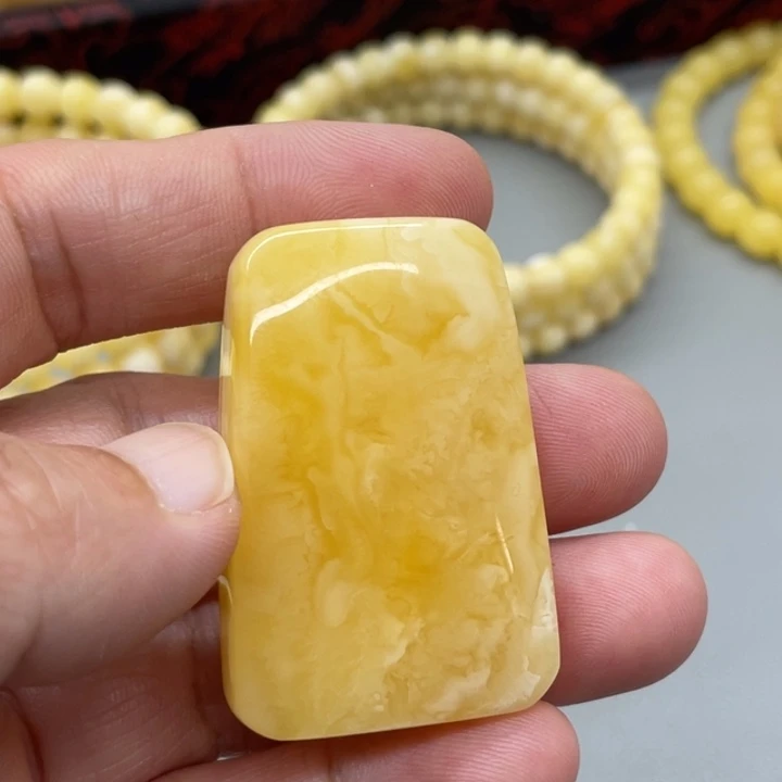 裸石琥珀未镶嵌蜜蜡