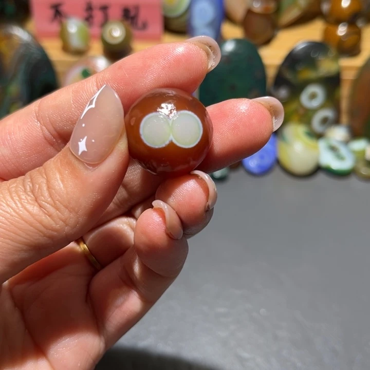 金***浪玛瑙/玉髓未镶嵌颈饰