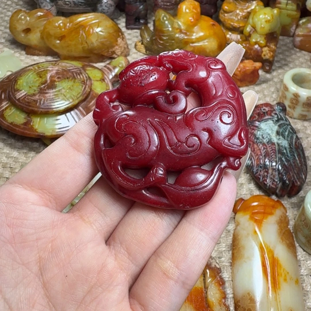 白玉菩提吊坠挂件