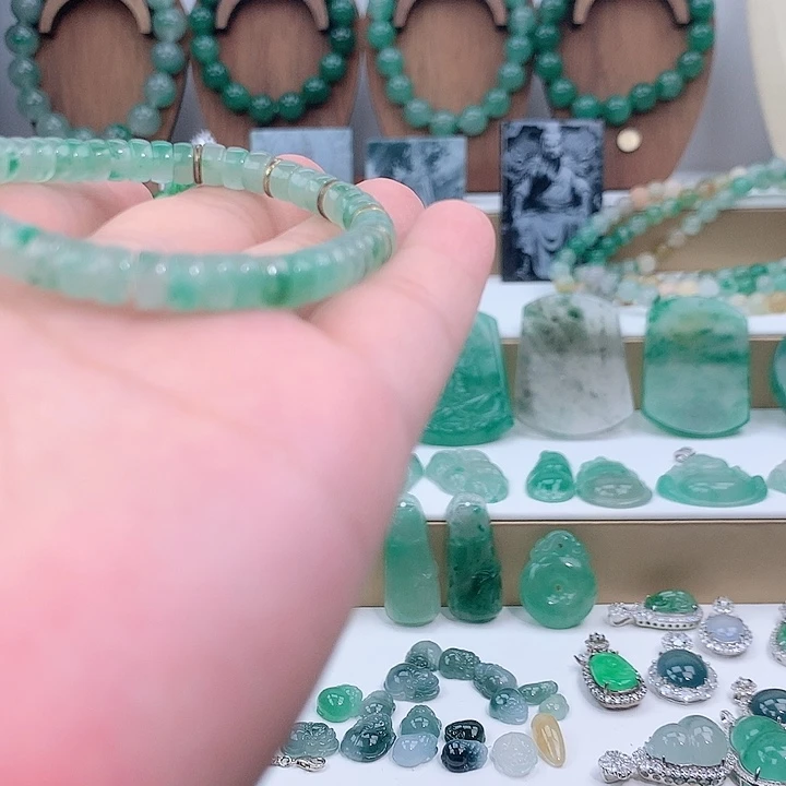 石英质玉未镶嵌手链