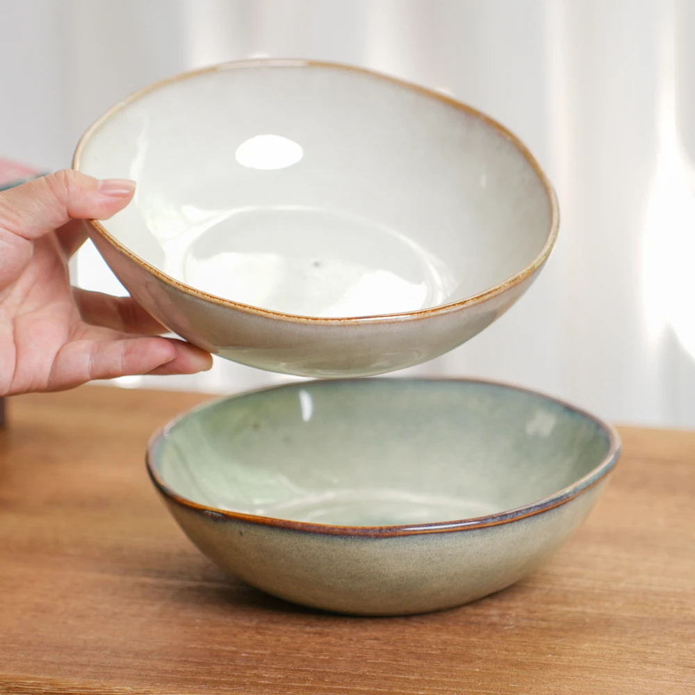 【瑕疵】陶瓷碗组合家用混色菜碗P1B/QM