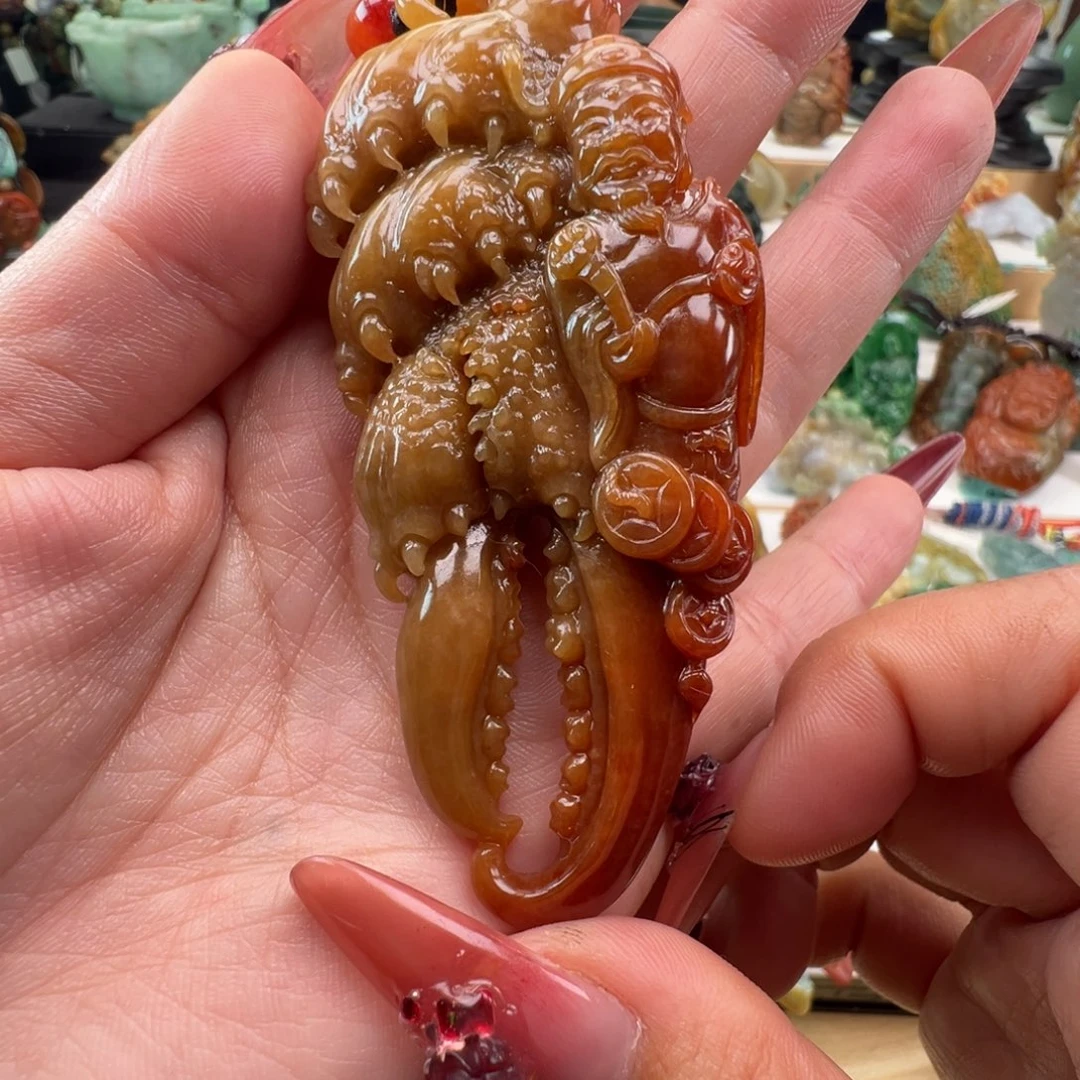 未镶嵌挂件翡翠天然缅甸