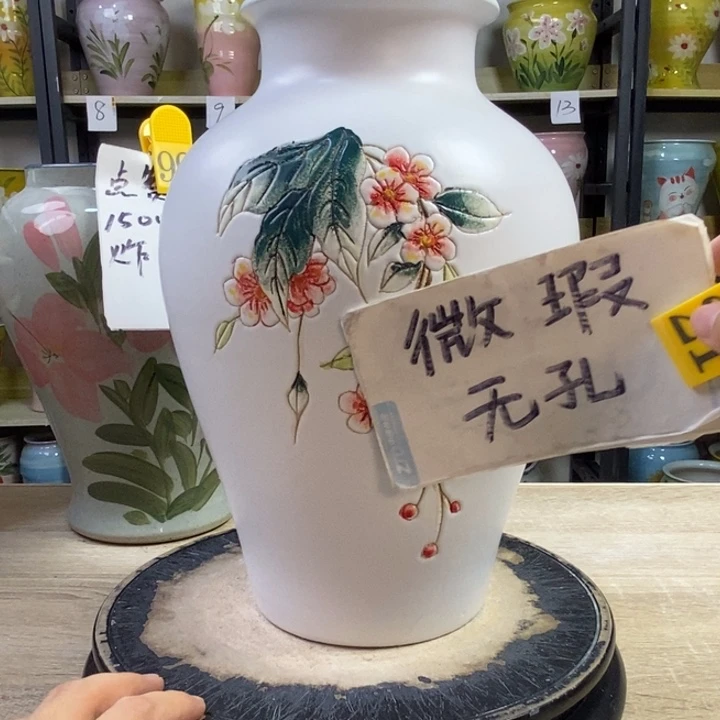 景德镇高温陶瓷花盆