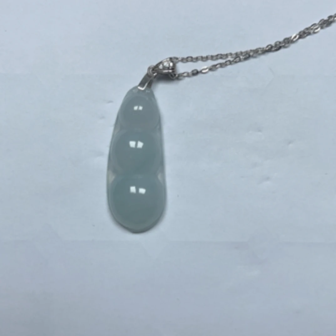 天然缅甸翡翠A货福豆