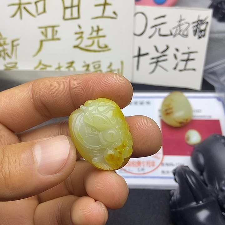 小***胖和田玉未镶嵌颈饰