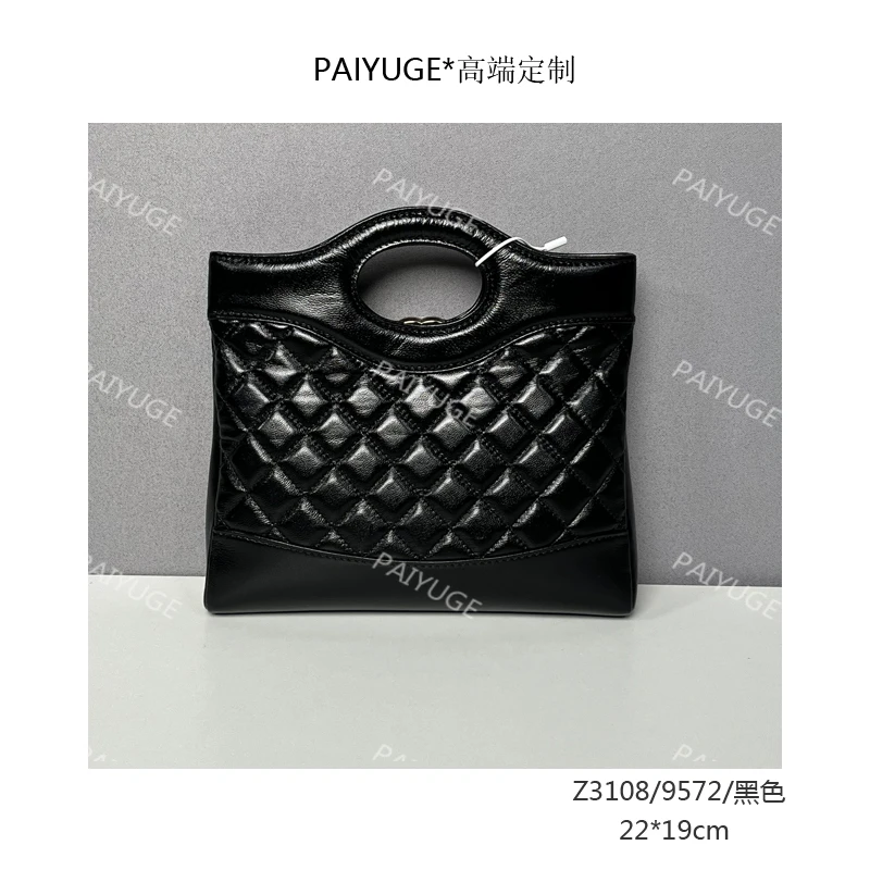 Z3108/9572/黑色paiyuge高端订制百搭女士手提包单肩包斜挎包1770