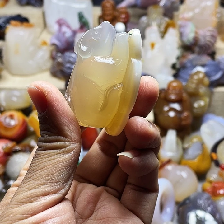 小***丩玛瑙/玉髓未镶嵌饰品