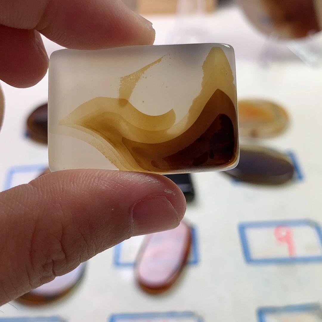 玛瑙/玉髓未镶嵌珠宝半成品