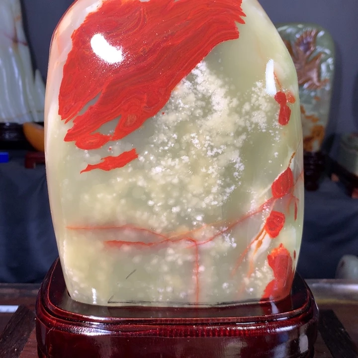 石材天然原石摆件