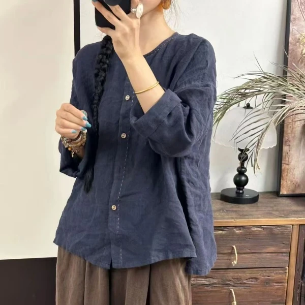 瑞舒秋季新款女上衣时尚百搭休闲女衣(衣长66胸围140)