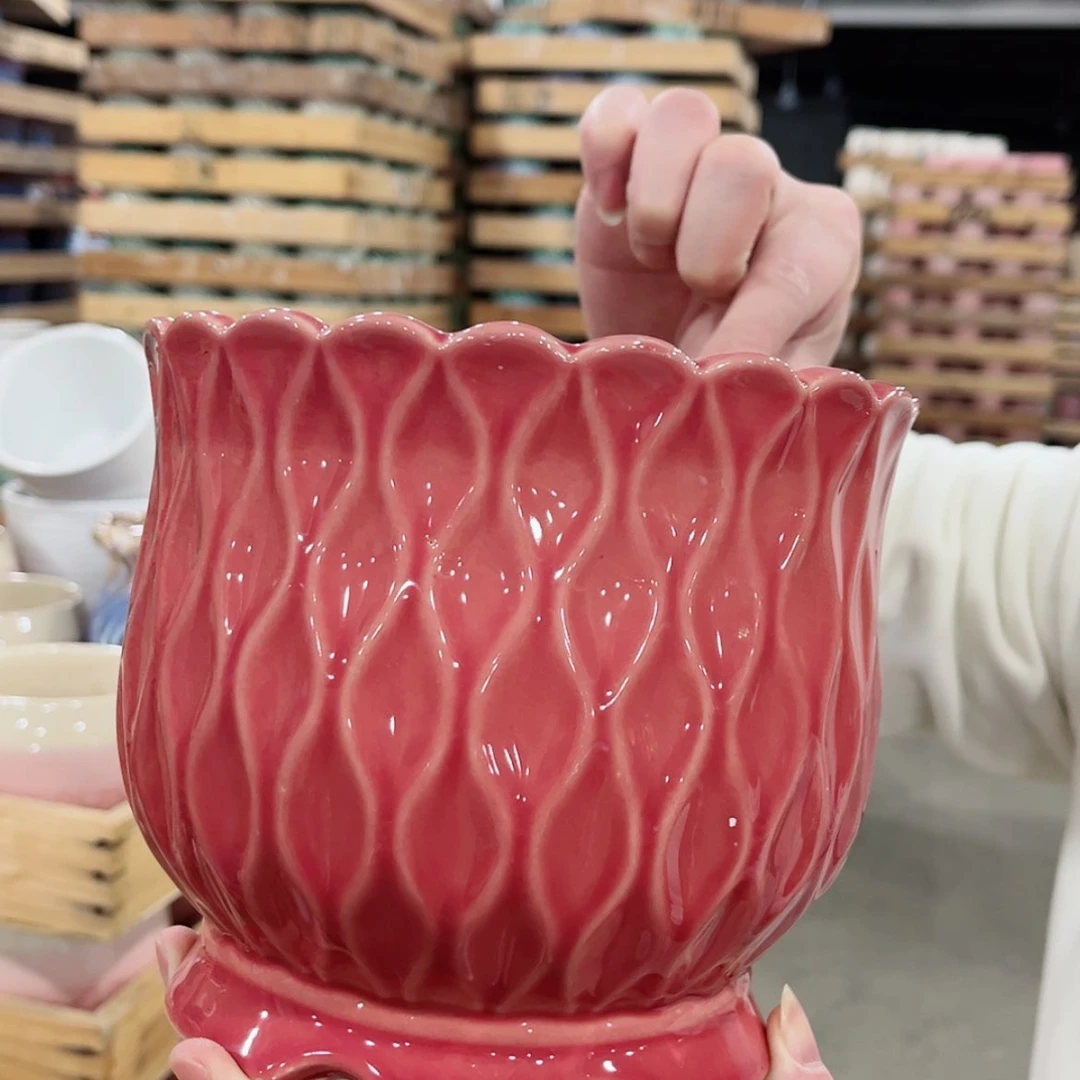 【闪购商品】陶瓷花盆